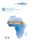 Security implications of climate change in the Sahel region