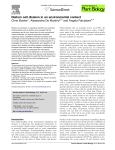 Diatom cell division in an environmental context