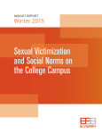 Sexual Victimization and Social Norms on the College