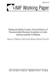 Riding the Roller Coaster: Fiscal Policies of Nonrenewable