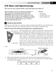 27A Stars and Spectroscopy