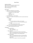 Exam 3 Review Mountains and Basins Why do some areas of the