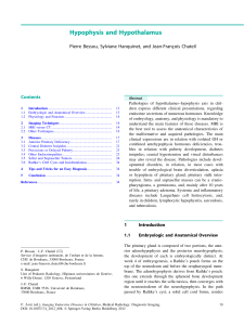 Hypophysis and Hypothalamus