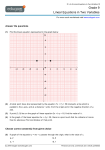 Grade 9 Linear Equations in Two Variables