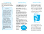 Coliform Bacteria In Drinking Water Supplies