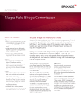 Niagra Falls Bridge Commission Success Story