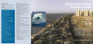Coastal Area Pollution The Role of Cities