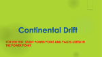 Continental Drift