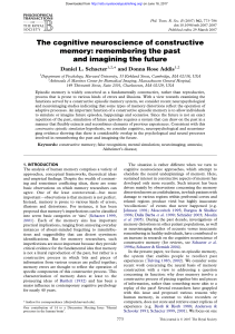 The cognitive neuroscience of constructive memory