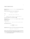 1 Chapter 13. Solutions to Exercises Exercise 13.1 Let u = (x, y, z), v