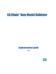 CA ERwin Data Model Validator Implementation guide
