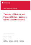 Theories of Finance and Financial Crisis - Lessons for