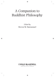 A Companion to Buddhist Philosophy