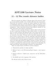 AST1100 Lecture Notes