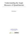 Understanding the Angle Measures of Quadrilaterals