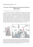 Consequences of Rift Propagation and Transform Fault Migration in
