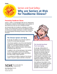 Why are Seniors at Risk for Foodborne Illness?