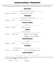 Analogy Sentence “Cheatsheet”