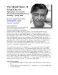 The Moral Vision of Cesar Chavez