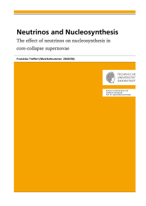 Neutrinos and Nucleosynthesis