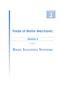 Trade of Motor Mechanic Module 4