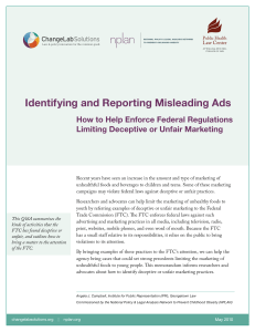 Identifying and Reporting Misleading Ads