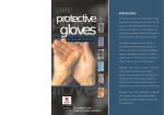 Selecting protective gloves for work with chemicals