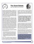 The Great Debate - The Story Behind The Science