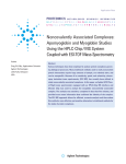 Noncovalently Associated Complexes: Apomyoglobin and
