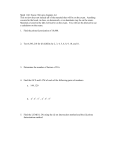 Math 1141 Exam 2 Review chapters 4