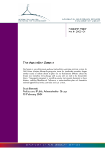 The Australian Senate - Parliament of Australia