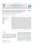 Role of arc magmatism and lower crustal foundering