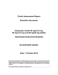 Public Assessment Report Scientific discussion Zanacodar Combi