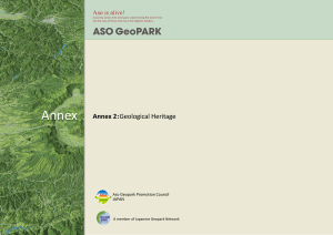 Annex 2：Geological Heritage