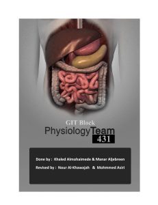 Swallowing and physiology of esophageal motility