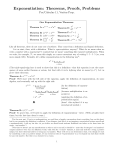 Exponentiation: Theorems, Proofs, Problems