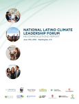 national latino climate leadership forum