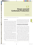 Ocean-sourced Carbonate Production