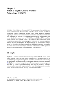 What Is Highly Critical Wireless Networking (HCWN)