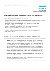Fiber-Optic Chemical Sensors and Fiber-Optic Bio-Sensors