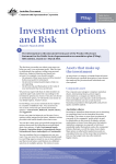 Investment Options and Risk