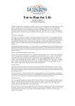 Eat to Run for Life - Ultra