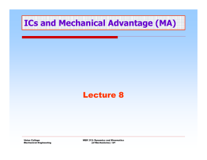 Lecture 8 - Engineering