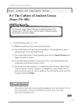 8-1 The Culture of Ancient Greece