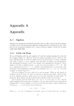 Appendix on Algebra