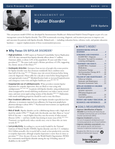 Bipolar Disorder CPM - Intermountain Healthcare