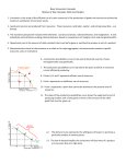Basic Economic Concepts Review of Key Concepts, Skills and Graphs