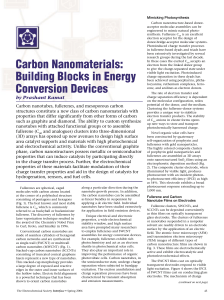 Building Blocks in Energy Conversion Devices