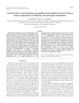 Heart rate during thermoregulation in P. barbata