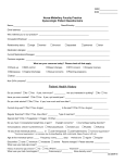 GYN Intake Form - West End Women`s Health Center